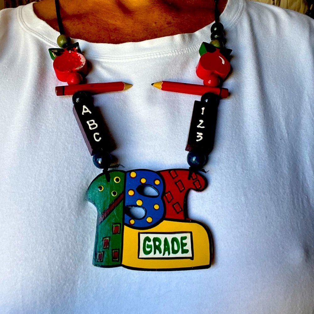 Teacher necklace